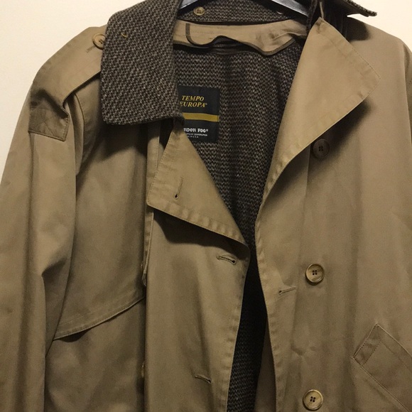 LONDON FOG full length all weather coat